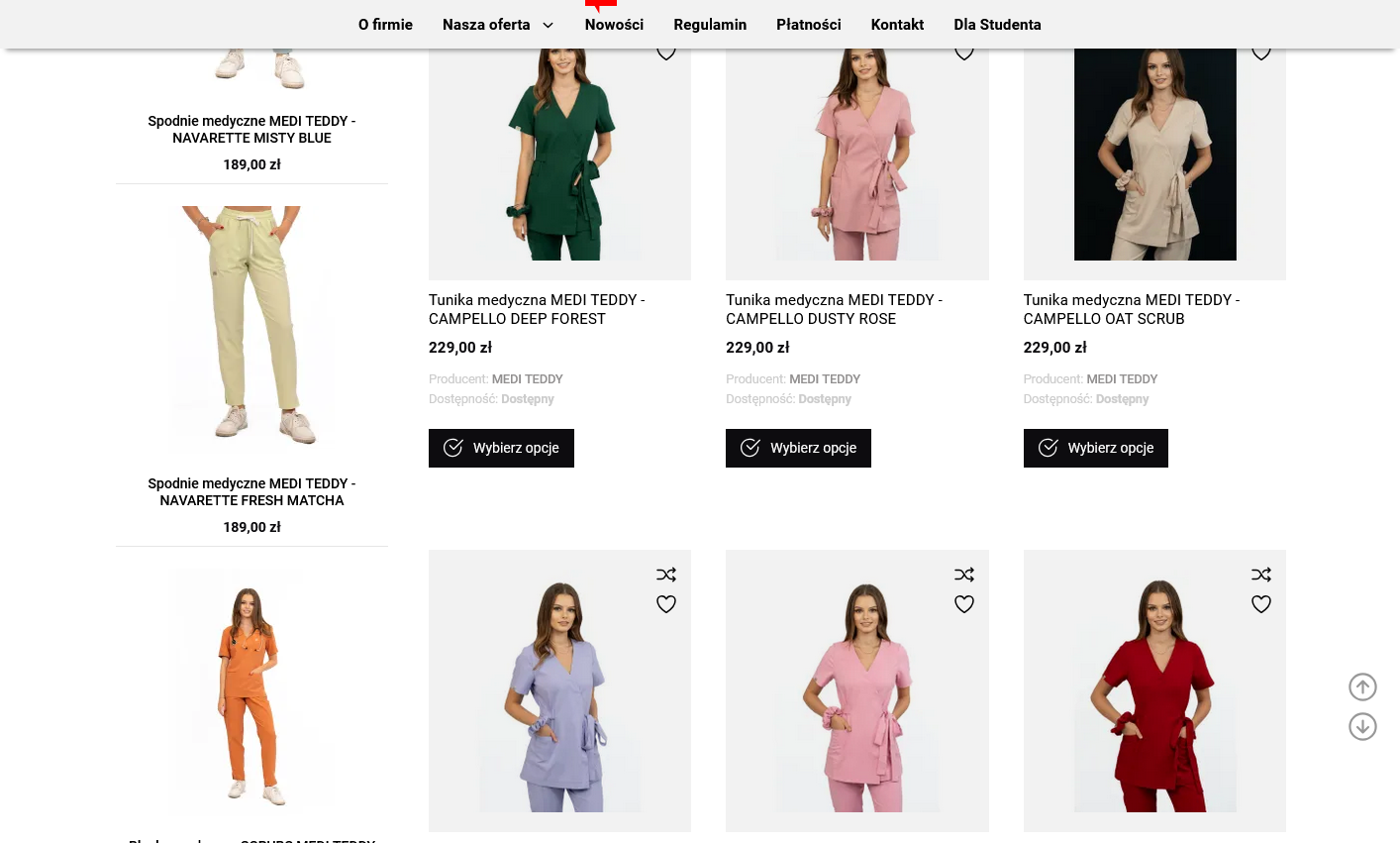 Tuniki medyczne a komfort pracy - jakie cechy realnie wpływają na wygodę przez 12h dyżuru?