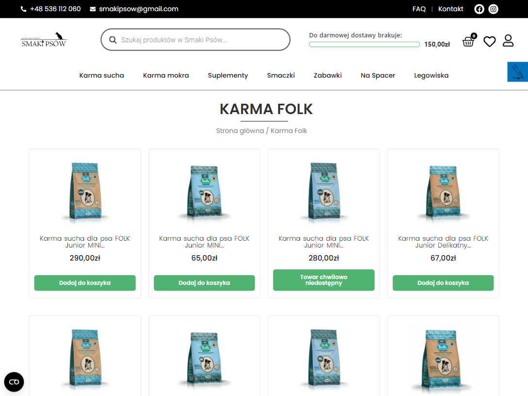 Dla jakich psów sprawdzi się karma Folk?