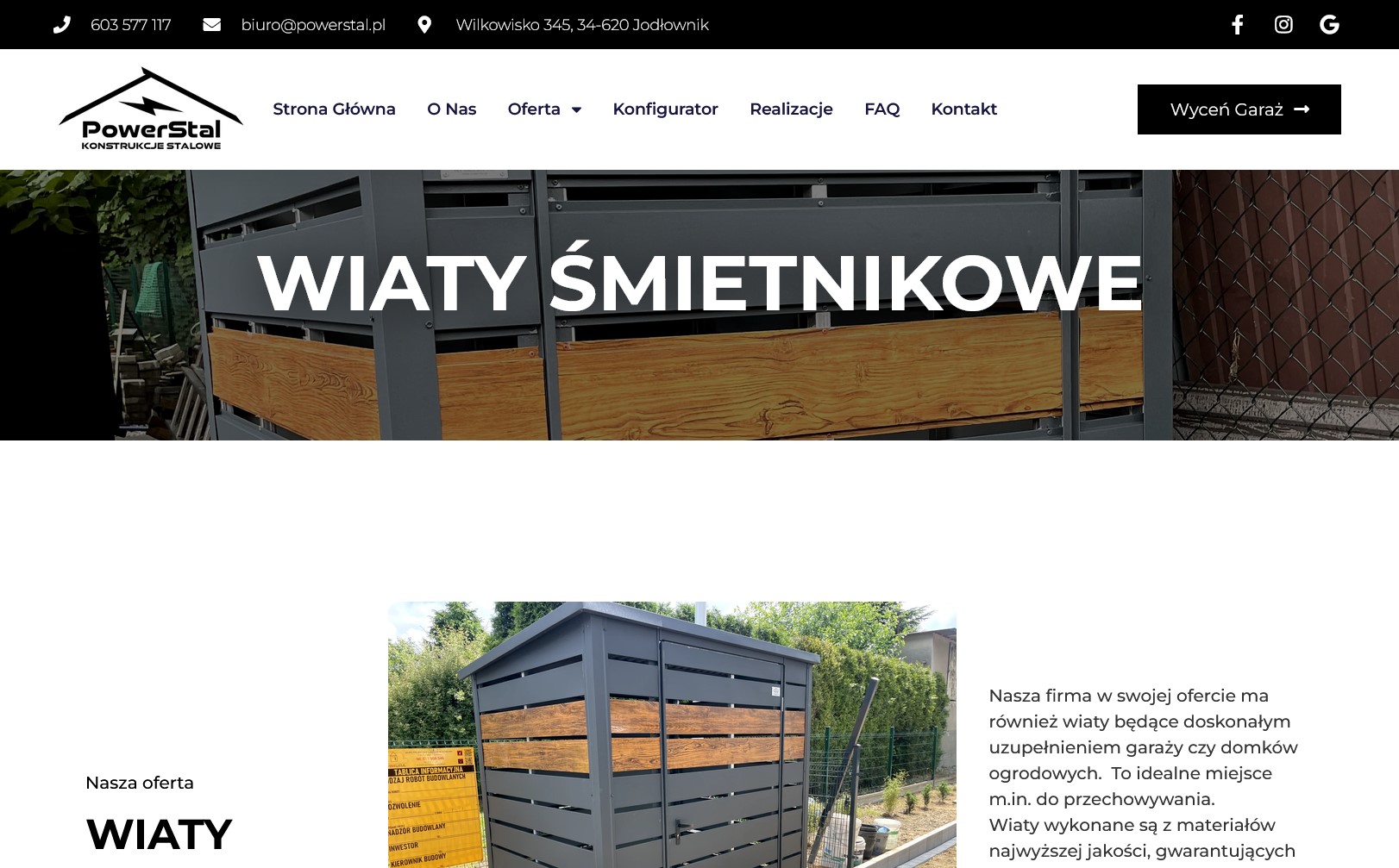 Wiaty na kosze na śmieci przy domu jednorodzinnym - jak uporządkować strefę odpadów na posesji?