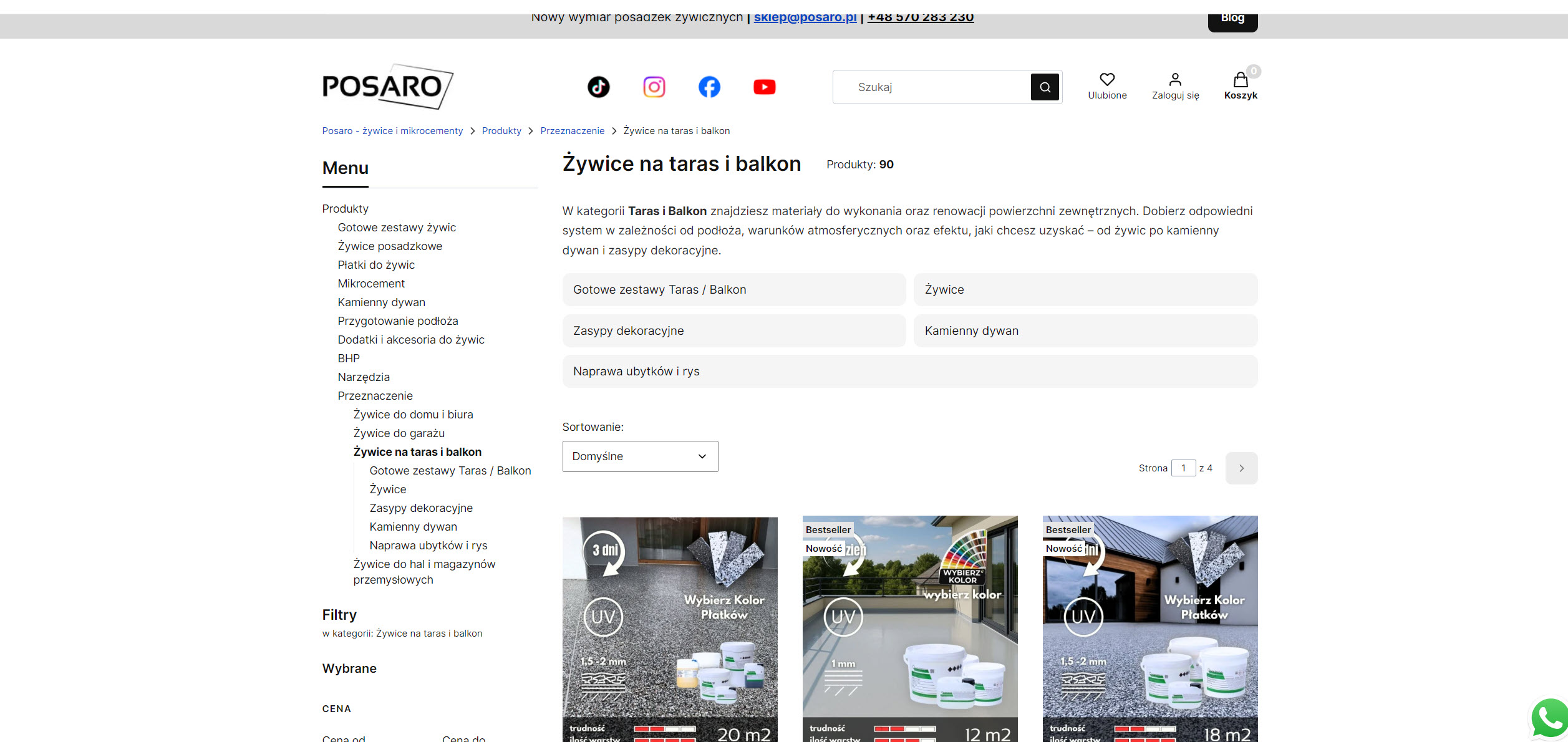 Jak wybrać żywice na taras?
