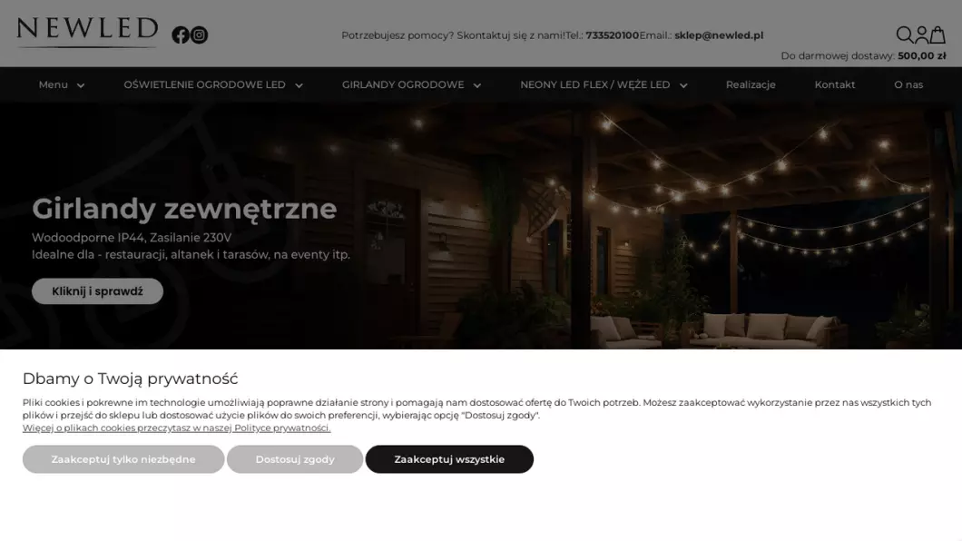 Oświetlenie LED - Sklep New Led
