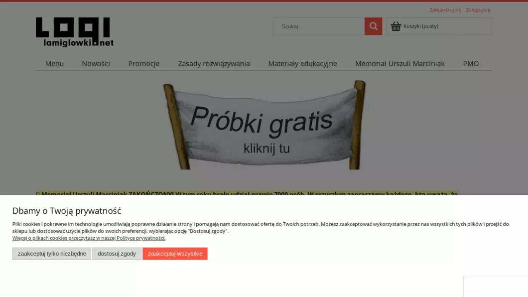 Łamigłówki - LOGI